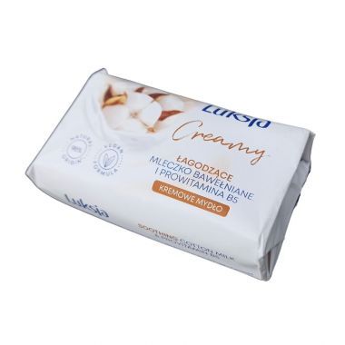 Mydło w kostce Luksja Creamy Cotton Milk & Provitamin B5 100 g