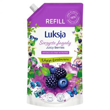 Mydło w płynie do rąk Luksja soczyste jagody 900 ml