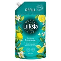 Mydło w płynie Luksja Aroma Senses Pielęgnujące o zapachu cytrusów opakowanie uzupełniające 900 ml