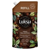 Mydło w płynie Luksja Aroma Senses Pielęgnujące o zapachu kawy opakowanie uzupełniające 900 ml