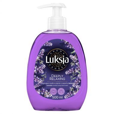 Mydło w płynie Luksja Aroma Senses Pielęgnujące o zapachu lawendy 500 ml
