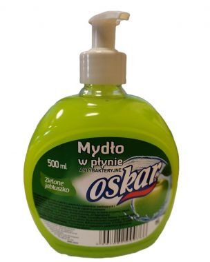Mydło w płynie Oskar antybakteryjne zielone jabuszko 500 ml