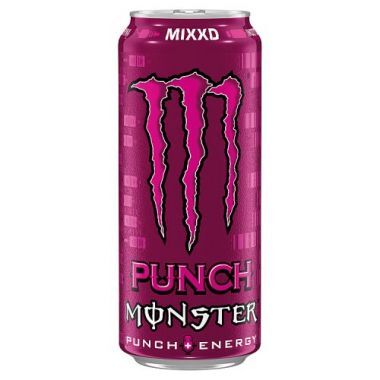 Napój energetyzujący Monster Punch Mixxd Gazowany 500 ml
