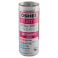 Napój gazowany Oshee Vitamin Energy o smaku pomarańczowym 250 ml