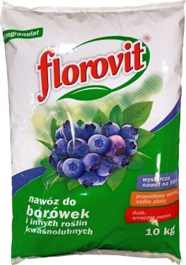 Nawóz do borówek i innych roślin kwaśnolubnych Florovit 10 kg