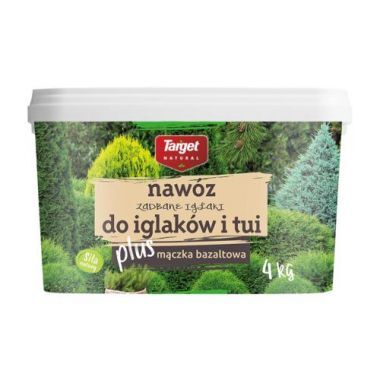 Nawóz do iglaków i tui z mączką bazaltową Target Natural 4 kg