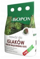 Nawóz do iglaków przeciw brązowieniu igieł Biopon 4 kg