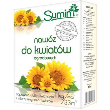 Nawóz do kwiatów ogrodowych Sumin 1 kg