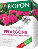 Nawóz do pelargonii i innych kwiatów balkonowych Bopon 500 g