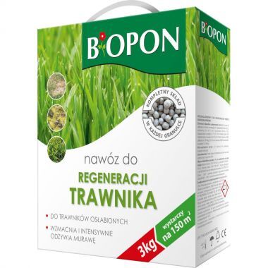 Nawóz do regeneracji trawnika Biopon 3 kg