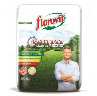 Nawóz do trawników Florovit szybki efekt 25 kg Outlet