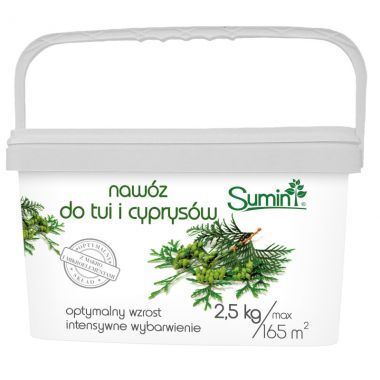 Nawóz do tui i cyprysów Sumin 2,5 kg