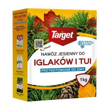 Nawóz granulowany jesienny do iglaków i tui Target 1 kg