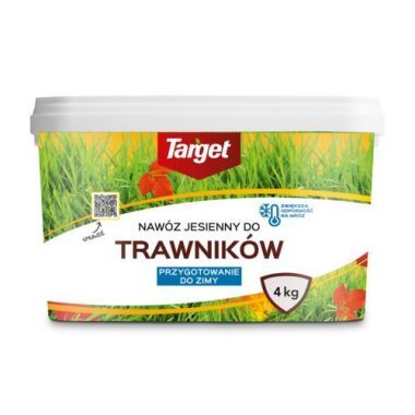 Nawóz granulowany jesienny do trawników Target 4 kg