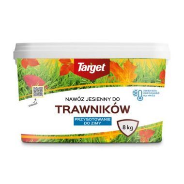 Nawóz granulowany jesienny do trawników Target 8 kg