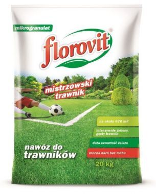 Nawóz mistrzowski trawnik Florovit 20 kg Outlet