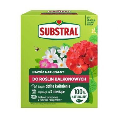 Nawóz naturalny do wszystkich kwitnących roślin balkonowych Substral 650 g