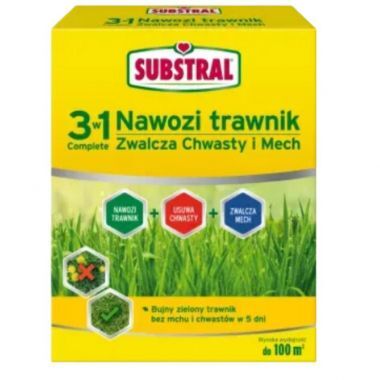 Nawóz, Odchwaszczacz, Antymech Substral 3w1 Complete 3w1 3,6 kg