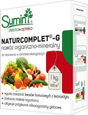 Nawóz organiczno-mineralny Naturcoplet-G Sumin 1 kg