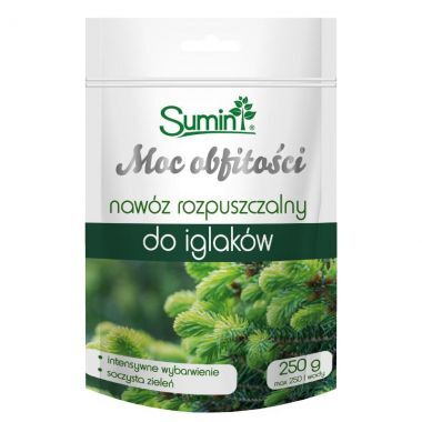 Nawóz rozpuszczalny do iglaków Sumin Moc obfitości 250 g