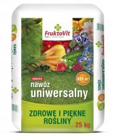 Nawóz uniwersalny ogrodniczy FruktoVit Plus 25 kg