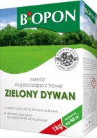 Nawóz zielony dywan zagęszczający trawę Biopon 5 kg