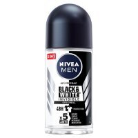 Nivea Black&White Invisible Original  Antyperspirant męski w kulce 50 ml