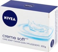 NIVEA Creme Soft Pielęgnujące mydło w kostce100 g
