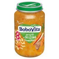 Obiadek BoboVita jarzynki z cielęciną i kluseczkami po 8 miesiącu 190 g