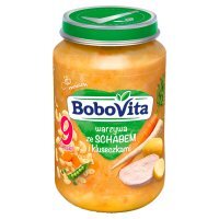 Obiadek BoboVita warzywa ze schabem i kluseczkami po 9 miesiącu 190 g
