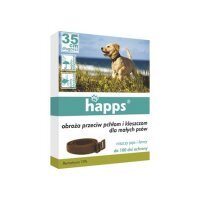 Obroża przeciw pchłom i kleszczom dla małych psów (35 cm) Haapps