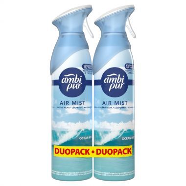 Odświeżacz powietrza w sprayu Ambi Pur Ocean Mist 2x185 ml