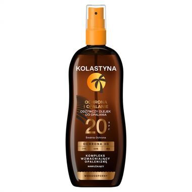 Olejek odżywczy do opalania Kolastyna SPF 20 150 ml