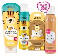 Pakiet kosmetyków do ciała Venus #XOXO Żółty