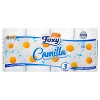 Papier toaletowy Foxy Camilla o zapachu rumianku (8 rolek)