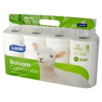Papier toaletowy Lambi Balsam Camomille (8 rolek)