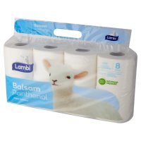 Papier toaletowy Lambi Balsam Panthenol (8 rolek)