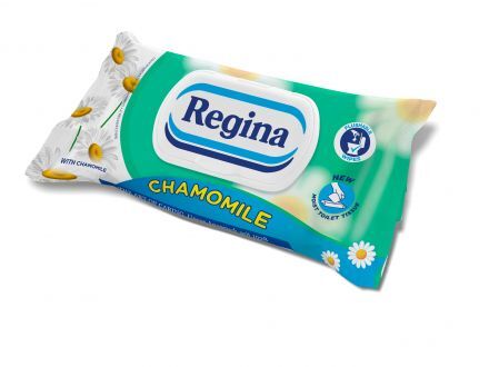 Papier toaletowy nawilżany Regina Chamomile (42 sztuki)