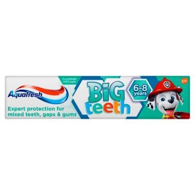 Pasta do zębów Aquafresh kids Big Teeth 6-8 l 50 ml