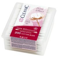 Patyczki higieniczne Cleanic Pure Effect (200 sztuk)