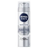Pianka do golenia Nivea Men Silver Protect 200 ml