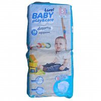 Pieluchy Lure Baby play&care 11-25 kg (38 sztuk)