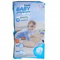Pieluchy Lure Baby play&care 7-14 kg (40 sztuk)