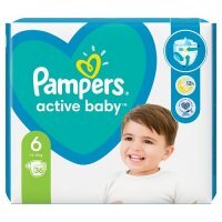 Pieluchy Pampers Active Baby 6 Extra Large (36 sztuk)