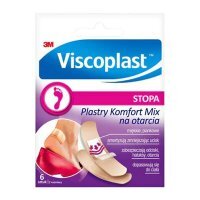 Plastry Viscoplast komfort na otarcia (6 sztuk)