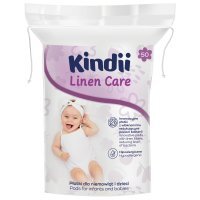 Płatki dla niemowląt i dzieci Kindii Linen Care (50 sztuk)