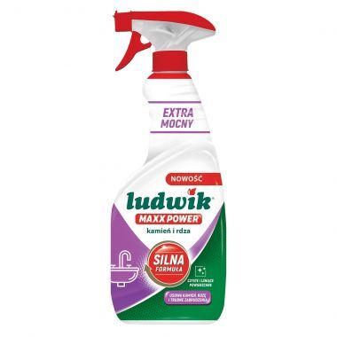 Płyn do czyszczenia kamienia i rdzy Ludwik maxx power 600 ml