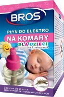 Płyn do elektro na komary dla dzieci Bros 40 ml (60 nocy)