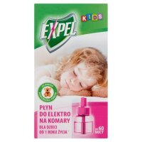 Płyn do elektrofumigatora na komary dla dzieci Expel kids 36,2 ml