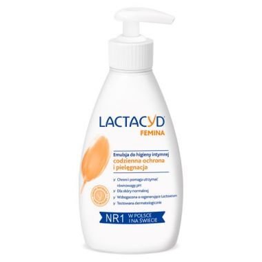 Płyn do higieny intymnej Lactacyd Femina 200 ml dozownik